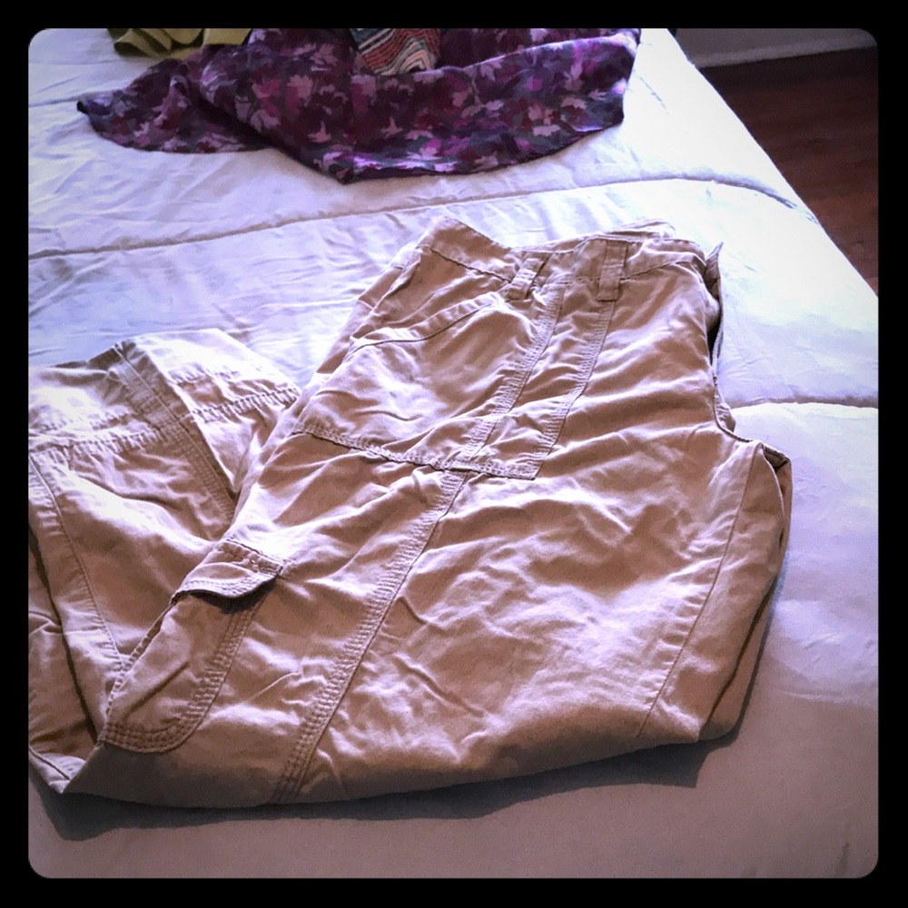 Calvin Klein cargo pants with pockets on sides